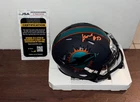 DJ Campbell Signed Autographed Rivalries Mini Helmet Miami Dolphins JSA