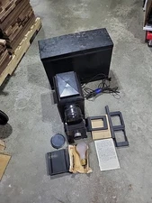 Bausch & Lomb Model B(?) Balopticon "Magic Lantern" Projector-Powers On