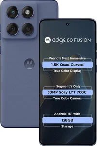 Nouvelle marque Motorola Moto Edge 60 Fusion 256GB GSM Smartphone déverrouillé en usine