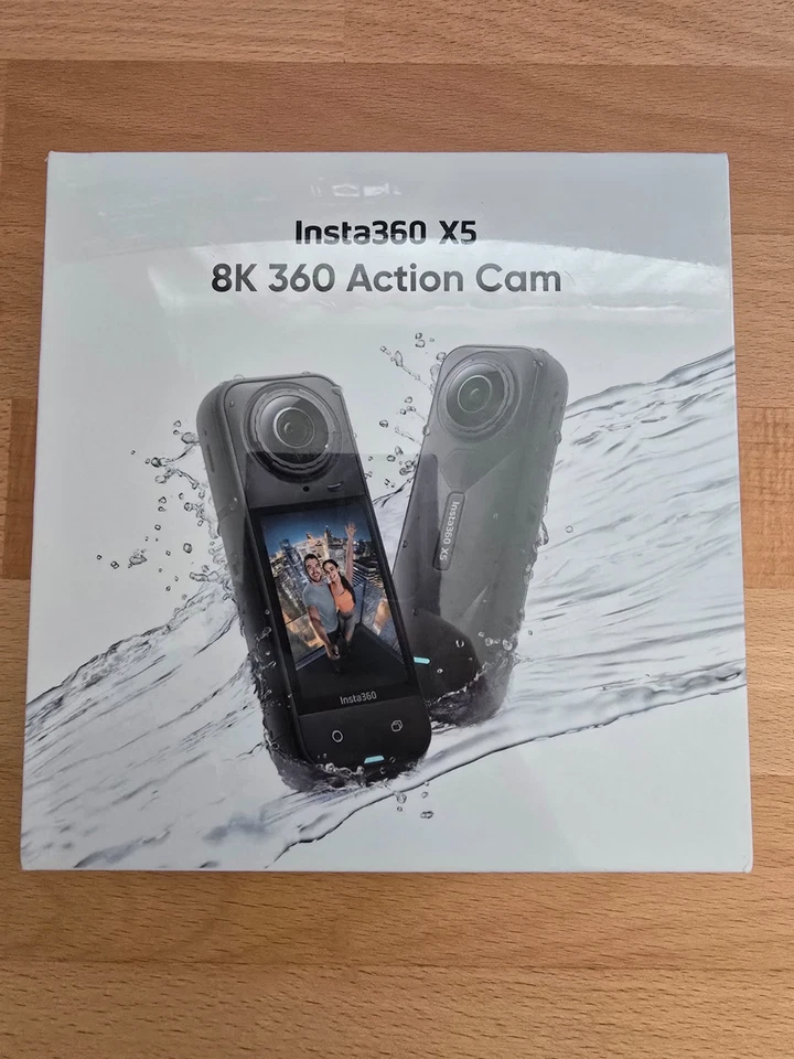 Insta360 X5 8K 360° Action Camera Standard Bundle Black - BRAND NEW - SEE VIDEO - Image 2 of 4