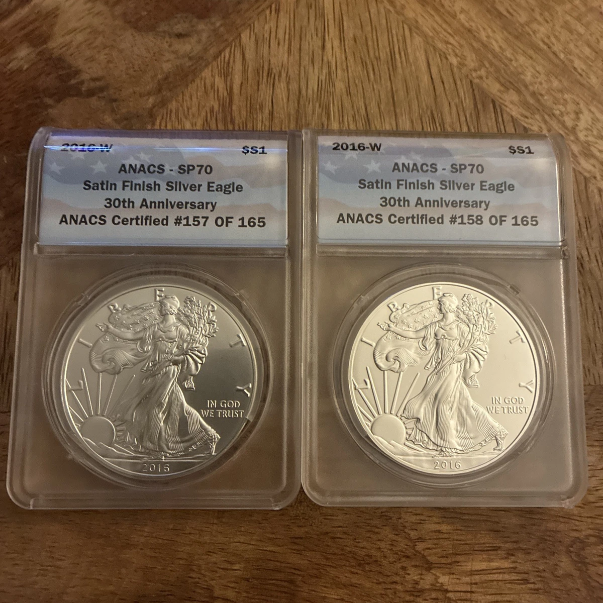 Satin American Eagle Silver Bullion Coins for sale | eBay