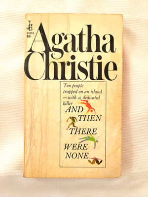 VTG Paperback AND THEN THERE WERE NONE by Agatha Christie, 1968 20th Printing
