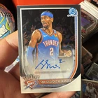 2025 Topps Signature Shai Gilgeous-Alexander Base (RAW)