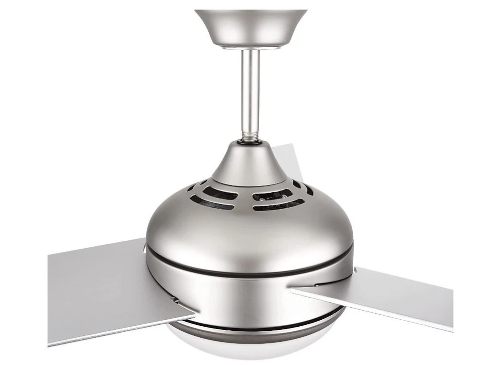 Concord Skylark 52" Satin Nickel Indoor Ceiling Fan w/ Light Kit 3-Blade 52SKY3E - Image 4 of 4