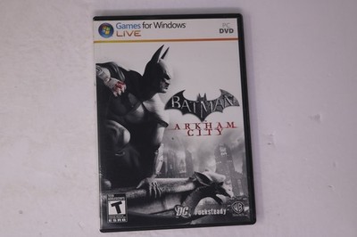 Batman Arkham City PC DVD Games for Windows Live
