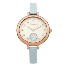 HOUSE OF FLORRIE Pearl Slim Strap watch HF003URG