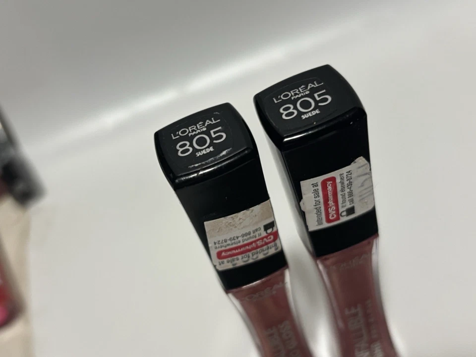 2 Pack Loreal Paris Infallible Pro Gloss Lot 8HR Sheer 805 Suede - Image 2 of 2