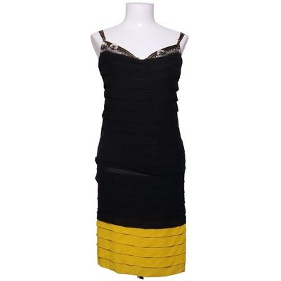 Class Roberto Cavalli, Cocktailkleid, Größe: 38, Schwarz/Gelb #jVs