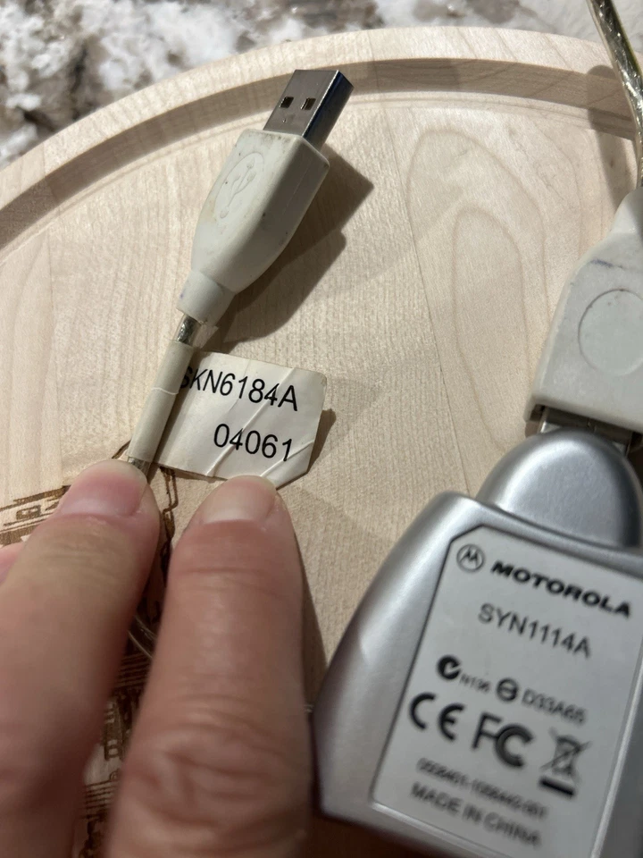 Lector de tarjetas USB digital seguro Motorola SYN1114A SKN6184A - Tecnología vintage Foto 3 de 3