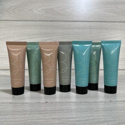 BEI CAPELLI Travel Shampoo Conditioner Body Lotion (Set Of 7) 1.1oz
