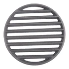 Cast Iron Grill Plate Fireplace Grate Grill 11 Inch Q7Z56273
