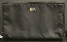 Vintage Case Logic 30 Cassette Tape Carrying Case Holder With Adjustable Strap