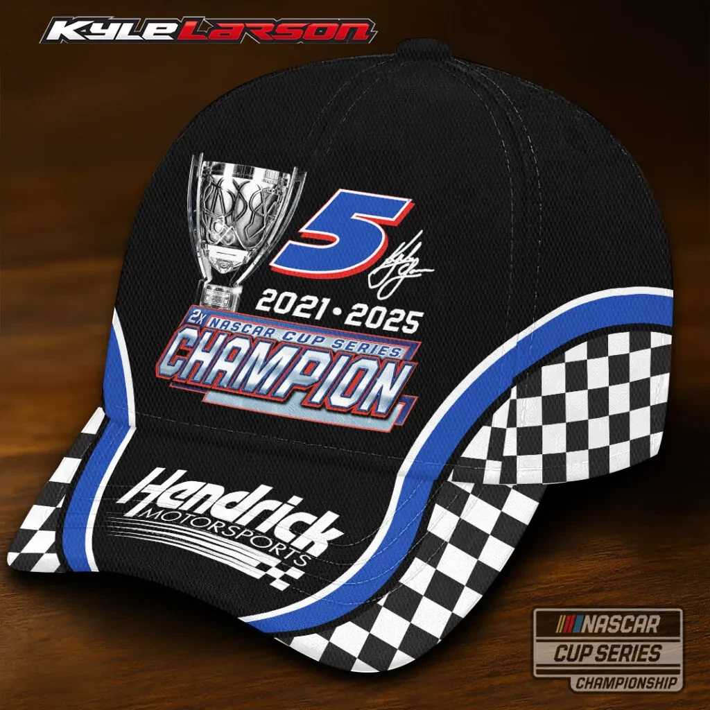Kyle Larson 2025 Cup Series Champion Classic Cap, Gift For Fans