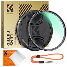 52mm MC UV Lens Protection Filter with Filter Cap Ultra-Slim 24-Layer Coating...