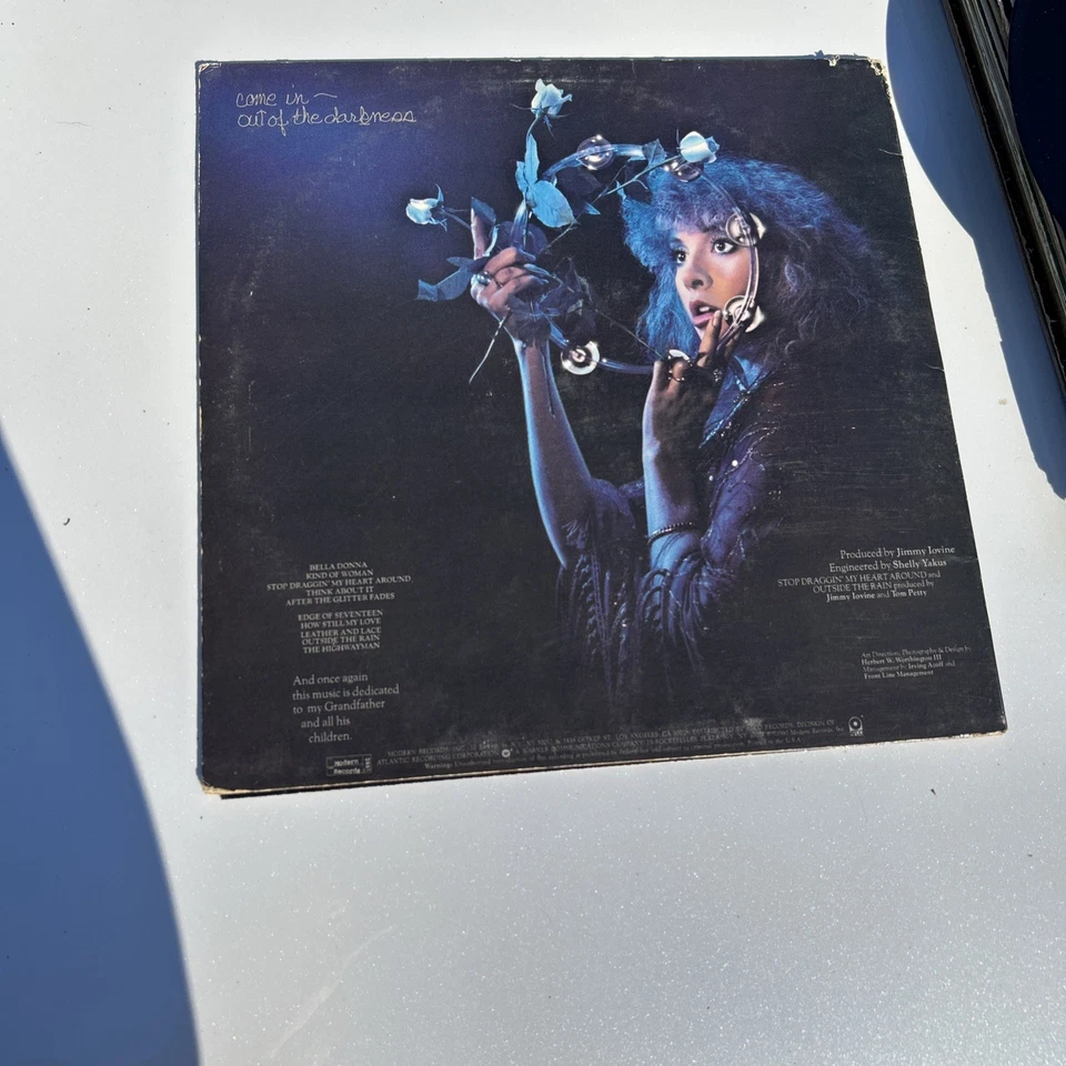 Stevie Nicks Bella Donna Vintage Vinyl LP 1981 Modern Record MR-38-139 VG+/F - Image 2 of 4