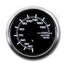 Mgs 52mm 2-116 Electrical Water Temperature Gauge 40140 C White Amber Led
