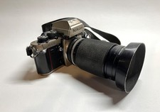 Nikon F3/T HP SLR Film Camera - Champagne - Nikor 35-135 mm Lens &amp; Tiffen Filter