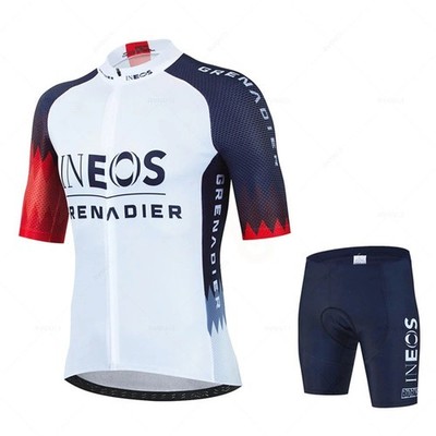 Ineos Kurzarm-Radsport-Set für Herren   Sportbekleidung
