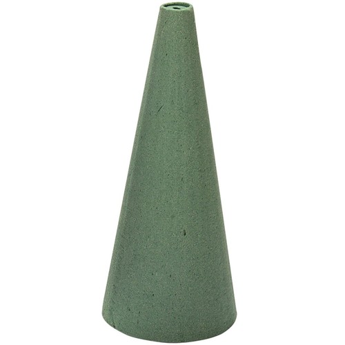 FloraCraft 3,8x8,8 grüner Trockenschaumkegel für Blumengestecke 1 Stück - Bild 2 von 7