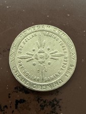 Mohegan Sun 1996 Grand Opening $1 Gaming Token Casino Connecticut