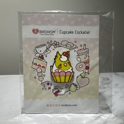 Buddhism Cupcake Cockatiel Scooty Pin Bird Cockatoo Cute Baking Cake Gold