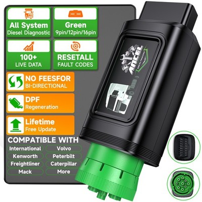 ANCEL HD100 All System Heavy Duty Truck Scanner with DPF Reset & Forced Regen