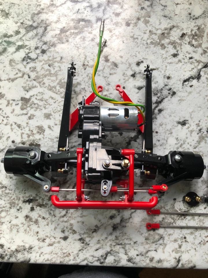 Ejes Tamiya Super Clodbuster con rodamientos completos NUEVO Foto 3 de 4