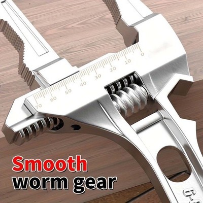 Sturdy Efficient Tough Easy-To-Adjust Universal Multi-Function Open-Ended Wrench