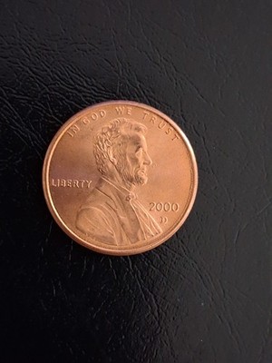 2000 D Lincoln Memorial Cent  -  Close AM