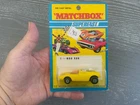 Vintage 1971 MATCHBOX SUPERFAST  1 YELLOW MOD ROD MINT IN BLISTER PACK ONE OWNER