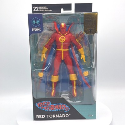 McFarlane DC Multiverse Red Tornado 7'' Gold Label Digital Figure NIB