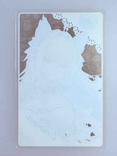 Couronne carte transparente limitée NIKKE DÉESSE DE LA VICTOIRE x GALERIE Collabo Maid Cafe - Photo 2/2