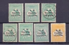 NEW GUINEA 1915-16   1/- ROO x 6 MINT OR USED + 5/- MINT ( THIN )  W5