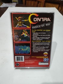 Contra: Legacy of War (Sega Saturn, 1997) W/ 3D Glasses