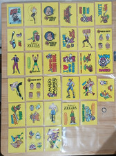 NINTENDO 1989 TOPPS SUPER MARIO LOT 96 STICKERS AND GAME CARDS DUPLICATES