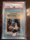 Caleb Williams RC 2024 Notoriety blue fluorescent Mosaic Prizm 14/15 SSP