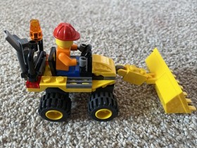 LEGO CITY 7246 Mini-digger 100% Complete, No Instructions, No Box. Near Mint!