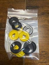 Happy Planner Disc Set 11 Disc -Black  Gold Heart Cutout - New