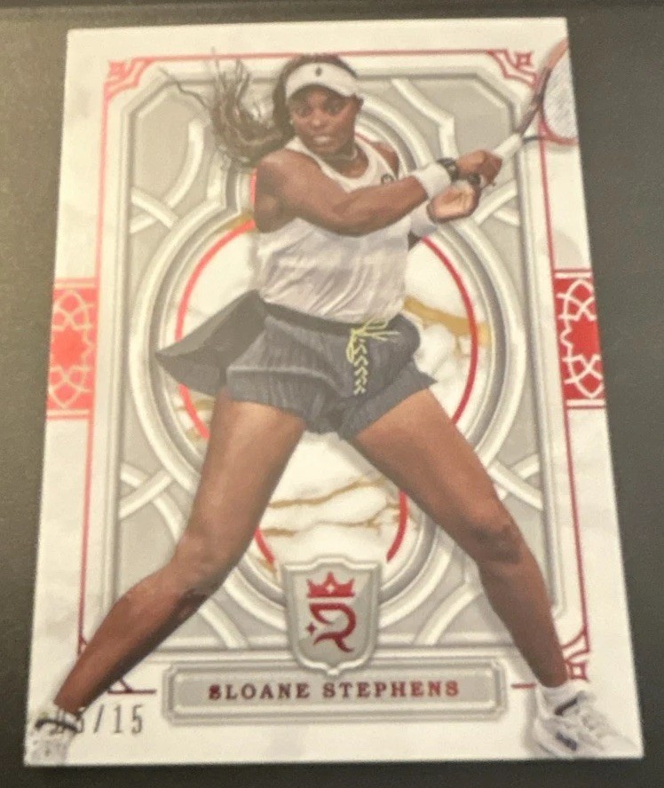2024 Topps Royalty - Sloane Stephens #85 Red 05/15
