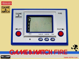 Nintendo Game & Watch Fire Vintage Retro Japan