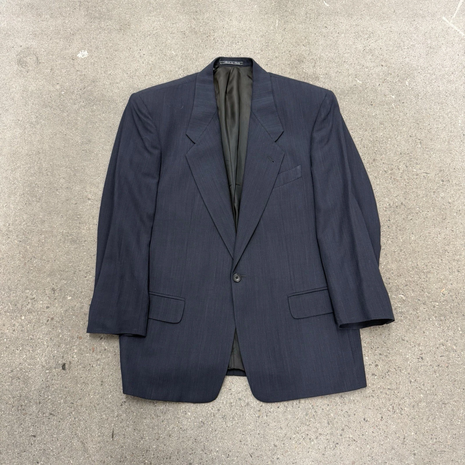 Lubiam Jacket Mens Wool Coat Blazer Size 50