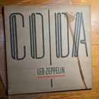 Led Zeppelin Coda Original 1982 Vinyl LP Record w Inner sleeve