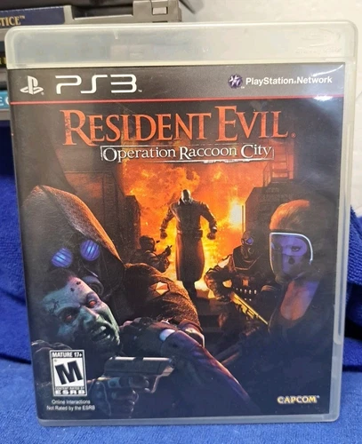 Sony Playstation 3 PS3 Resident Evil Operation Raccoon City No Manual