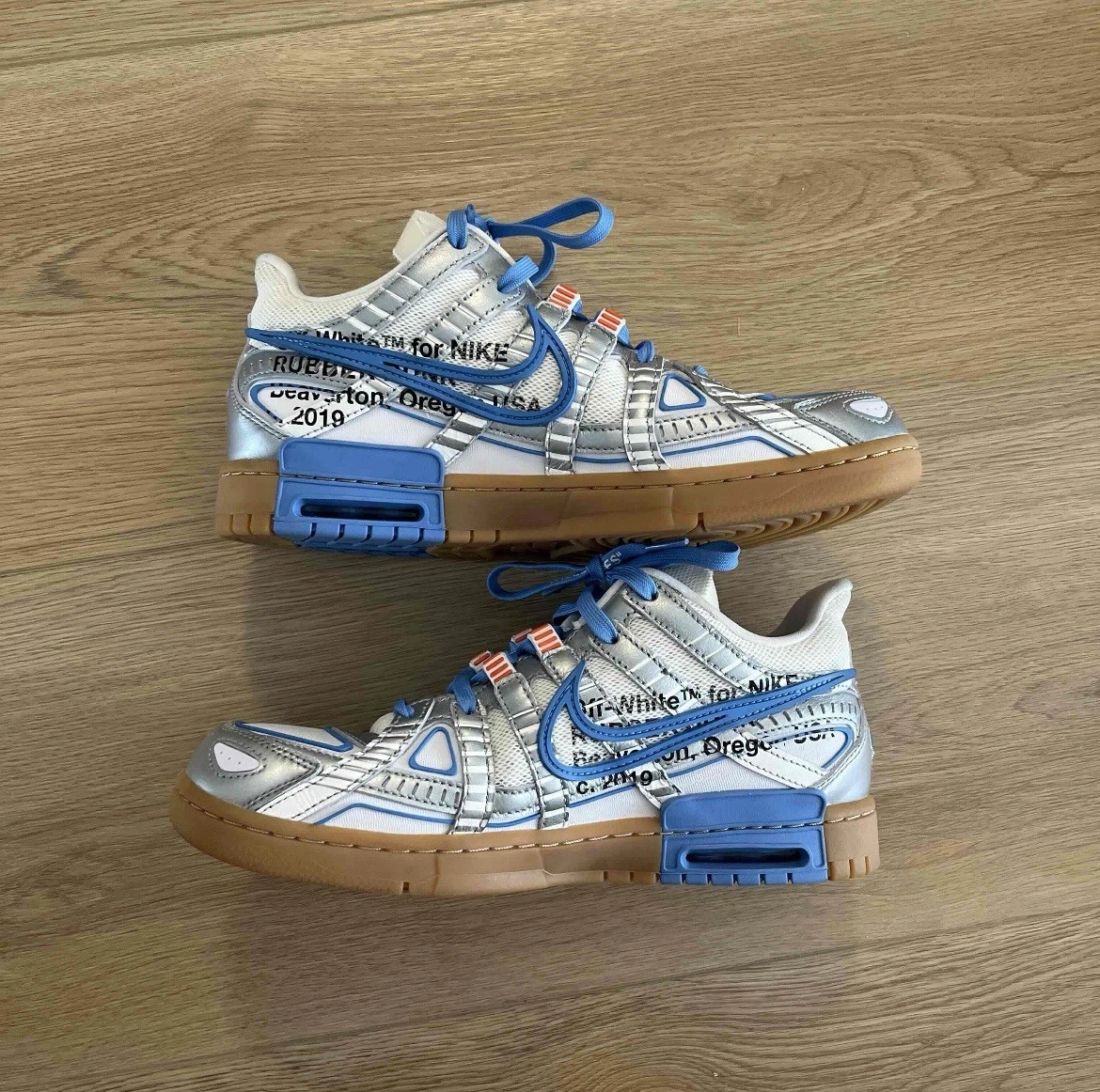 Nike Off-White x Air Rubber Dunk University Blue for Sale