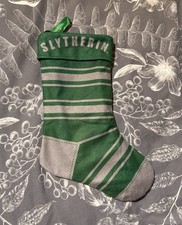Image of Slytherin Christmas Stocking Official Harry Potter King’s Cross Platform 9 3/4