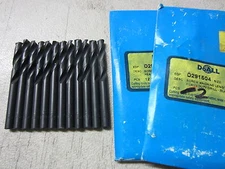 15 pcs GREENFIELD #4 Screw Machine Stub Length Twist Drills Bits HD Oxide USA