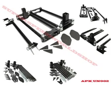 Universal Weld On Parallel 4 Link Kit Rat Truck for Classic Car Air Ride