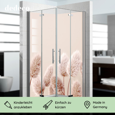 Aluminium Duschrückwand Fliesenersatz Bad Dusche Rückwand fugenlos Blumen Bild