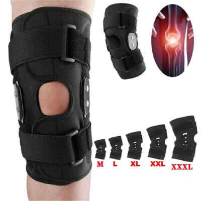 Orthopädische Kniebandage Kniestütze Schutz Sport Bandage Klettverschluss DE