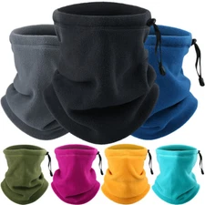 Winter Neck Gaiter Fleece Warmer Ski Face Mask Balaclava Scarf Windproof Bandana